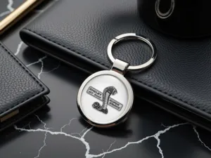 Shelby Porte-clés Personnalisé Logo Premium Unique S